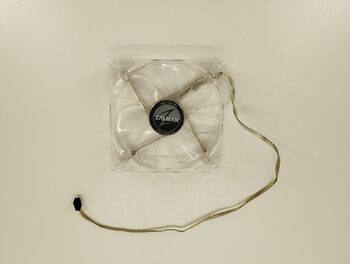 Zalman ZA1225CSL 120mm Quiet Blue Led Sleeve Bearing Case Fan