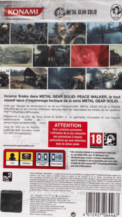 Buy METAL GEAR SOLID: PEACE WALKER PSP