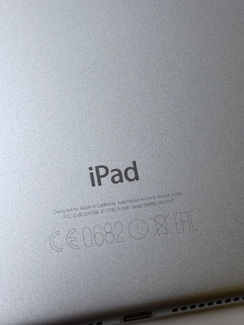 Apple iPad Air 2 128GB Wi-Fi Silver for sale