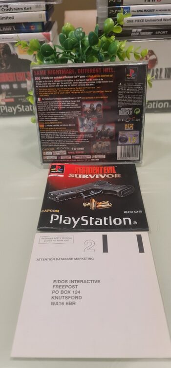 Resident Evil Survivor PlayStation for sale