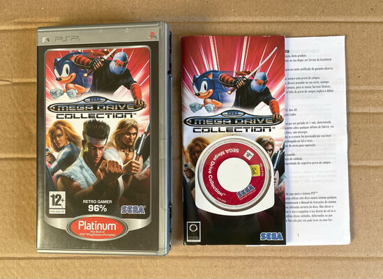 Sega Mega Drive Collection PSP