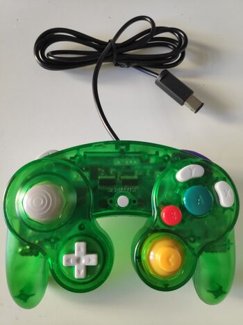 mando pad controller Nintendo Gamecube / Wii verde 