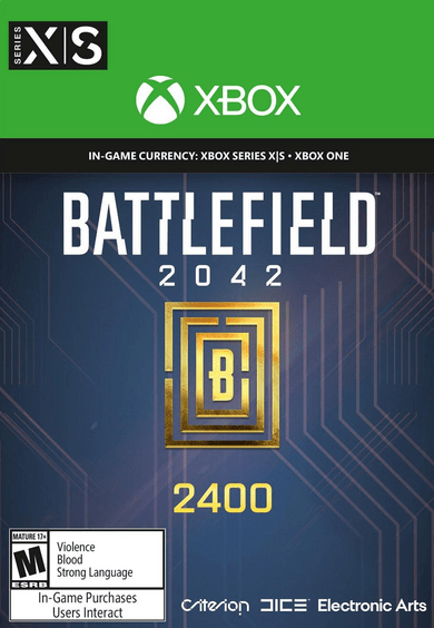 E-shop Battlefield 2042 - 2400 BFC Xbox Live Key EUROPE
