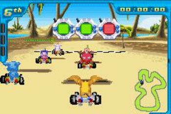 Redeem Digimon Racing Game Boy Advance