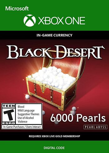 Black Desert - 6,000 Pearls XBOX LIVE Key UNITED STATES