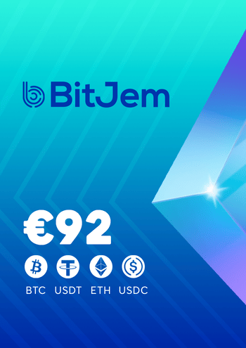 BitJem Crypto Gift Card 92 EUR Key GLOBAL