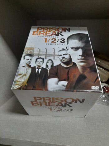 serie dvd prison break temporada 1-2-3 completas 