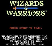 Wizards & Warriors NES