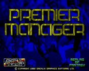 Premier Manager (Old) Game Boy Advance