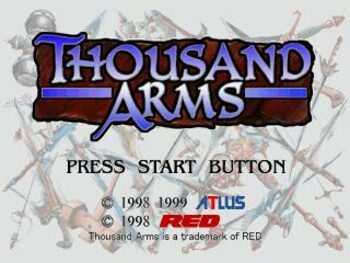 Thousand Arms PlayStation