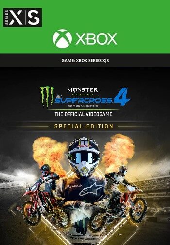 Monster Energy Supercross 4 - Special Edition (Xbox Series X|S) XBOX LIVE Key EUROPE