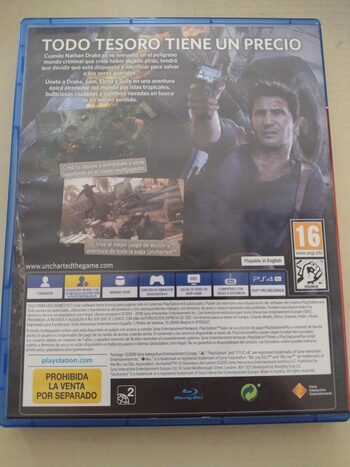 Uncharted 4: A Thief's End (Uncharted 4: El Desenlace Del Ladrón) PlayStation 4