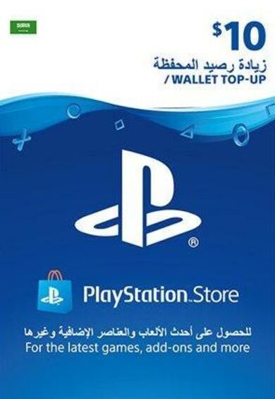 E-shop PlayStation Network Card 10 USD (KSA) PSN Key SAUDI ARABIA