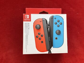 Mandos Joy con Pair Izquierdo/Derecho Rojo Neon Nintendo Switch Nuevos