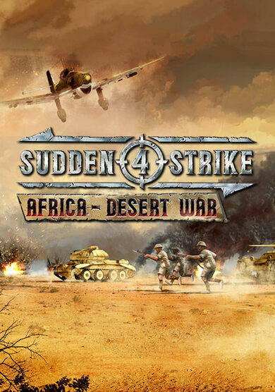 E-shop Sudden Strike 4 - Africa Desert War (DLC) Steam Key GLOBAL