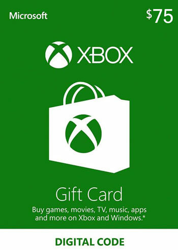 Xbox Live Gift Card 75 CAD Xbox Live Key CANADA