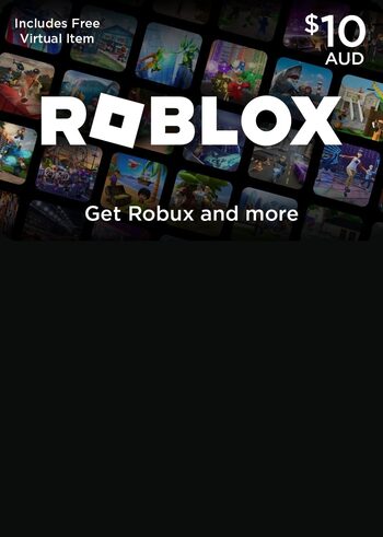 Roblox Card 10 AUD Robux Key AUSTRALIA