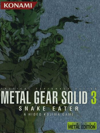 Metal Gear Solid 3: Snake Eater - Limited Metal Edition PlayStation 2