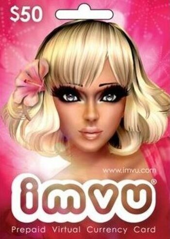 IMVU 50 NZD Gift Card NEW ZEALAND