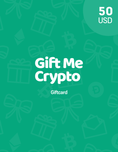 E-shop Gift Me Crypto Gift Card 50 USD Key GLOBAL