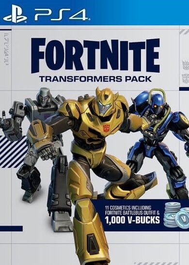 E-shop Fortnite - Transformers Pack + 1000 V-Bucks (PS4) PSN Key EUROPE