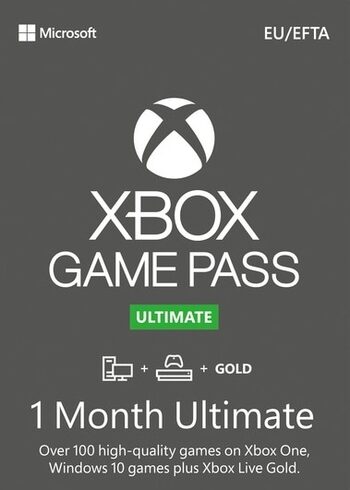 Xbox Game Pass Ultimate – 1 Month Subscription Clé (Xbox/Windows) Non-stackable EUROPE