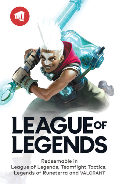 League of Legends Gift Card 10€ Riot Key FRANCE