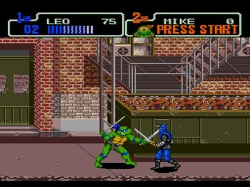 Teenage Mutant Ninja Turtles: The Hyperstone Heist SEGA Mega Drive for sale
