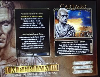 IMPERIUM III: LAS GRANDES BATALLAS DE ROMA - PC