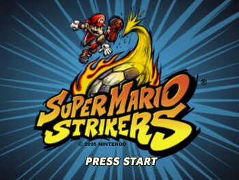 Super Mario Strikers Nintendo GameCube