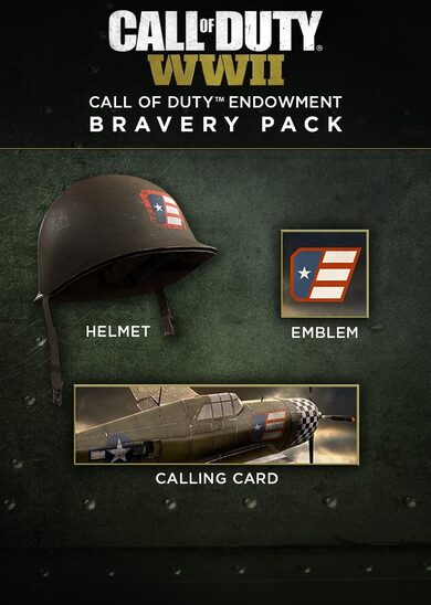 E-shop Call of Duty: WWII - Call of Duty Endowment Bravery Pack (DLC) Steam Key GLOBAL