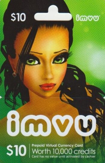 IMVU 10 NZD Gift Card NEW ZEALAND