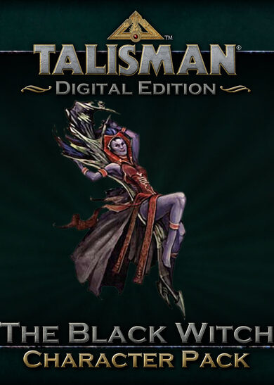 E-shop Talisman - Character Pack #7 - Black Witch (DLC) Steam Key GLOBAL
