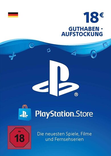 E-shop Playstation Network Card 18 EUR (DE) PSN Key GERMANY