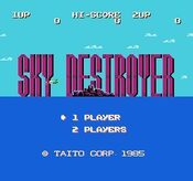 Sky Destroyer NES