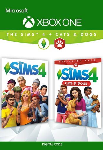 The Sims 4 + Cats & Dogs DLC Bundle XBOX LIVE Key UNITED KINGDOM