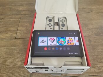 Nintendo Switch Oled atrištas 256gb su žaidimais for sale
