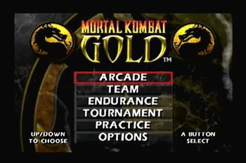 Mortal Kombat Gold Dreamcast