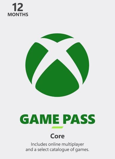 E-shop Xbox Game Pass Core 12 months Key BRAZIL