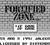 Fortified Zone (1991) Game Boy