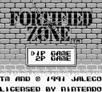 Fortified Zone (1991) Game Boy