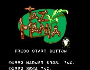 Taz-Mania SEGA Master System