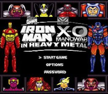 Redeem Iron Man and X-O Manowar in Heavy Metal SEGA Saturn