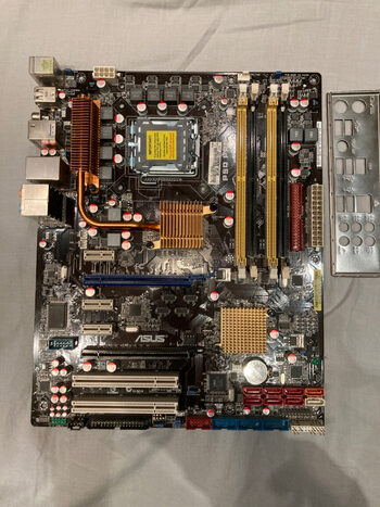 Asus P5QProTurbo Intel P45 ATX DDR2 LGA775 2 x PCI-E x16 Slots Motherboard