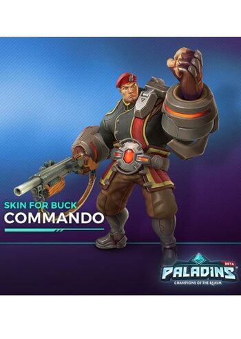 Paladins - Buck Hero + Commando Skin Key GLOBAL