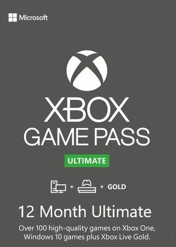 Xbox Game Pass Ultimate – 12 Month Subscription (Xbox One/ Windows 10) Xbox Live Key INDIA