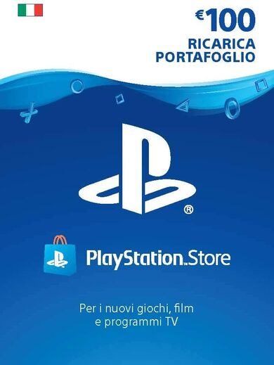 E-shop PlayStation Network Card 100 EUR (IT) PSN Key ITALY