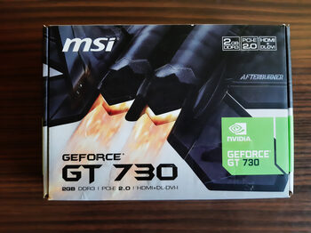 MSI GeForce GT 730 2 GB 700 Mhz PCIe x16 GPU