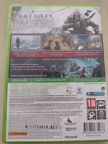 Assassin’s Creed III Xbox 360