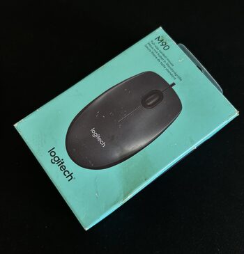 NAUJA! Logitech M90 USB Pilka Laidinė Pelė for sale